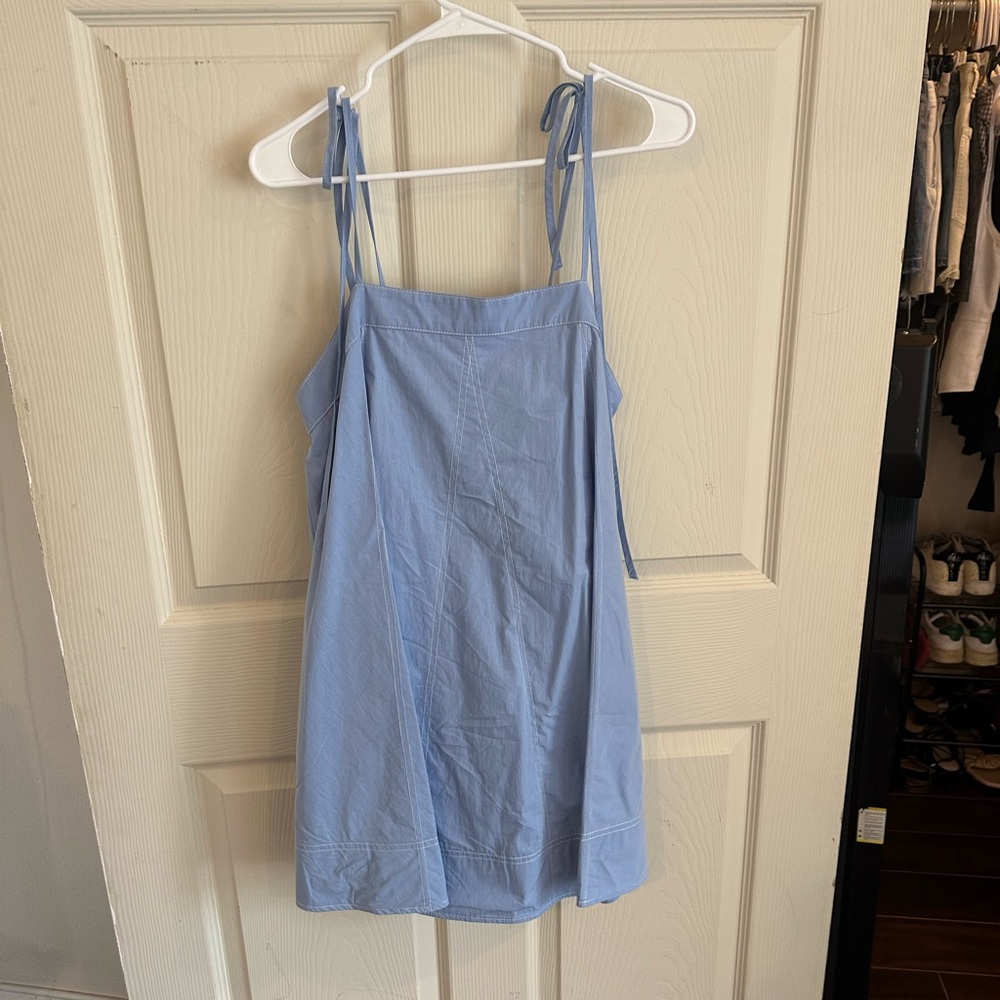 Light Blue Strappy Dress